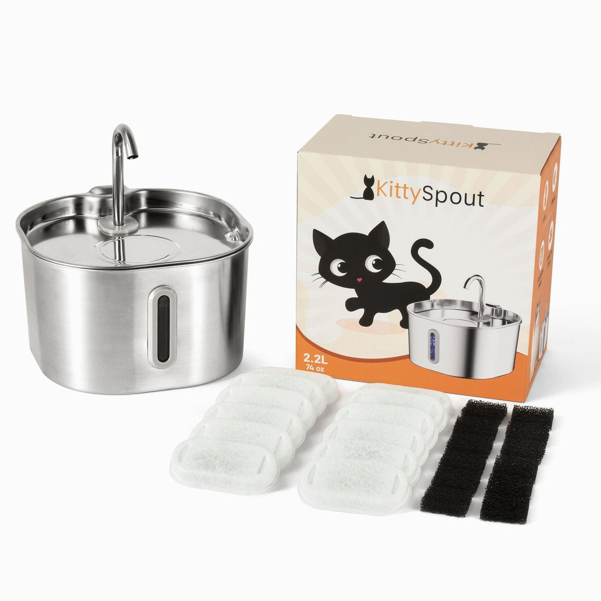 The KittySpout™ - 2.2L Big Cat Family Bundle